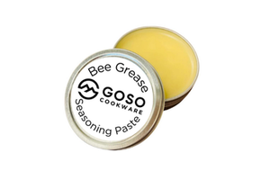 Carbon steel beeswax seasoning paste